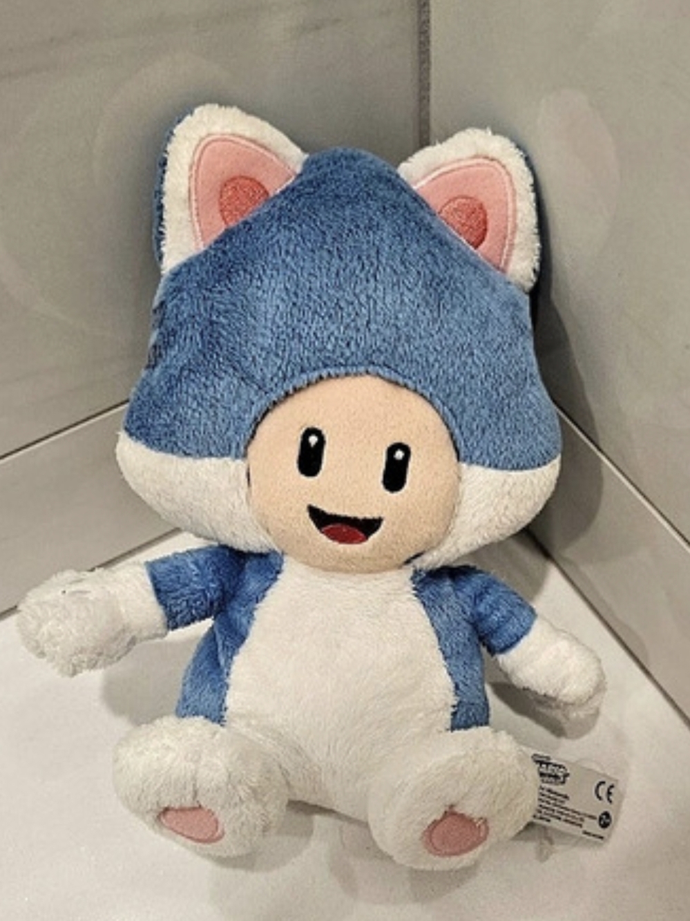 Nintendo Super Mario 3D World Cat Toad Plush